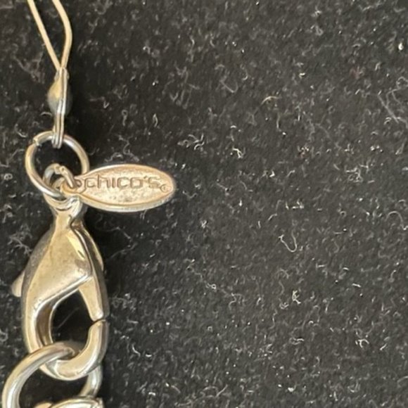 Chicos Dyed Red Turquoise (made a little Pink) Gorgeous - Picture 2 of 6